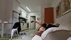 argentina's first casting turns bareback anal creampie pounding by stranger no condom 😱🍑💦