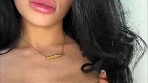 Horny American exchange student girlfriend squirts hard on webcam toys orgasm