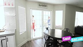 wanna see cheerleader stepsis emma sirus scarlett hampton swap?