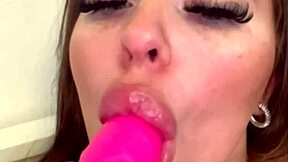 Horny British Girlfriend Slut Masturbates Squirt Orgasm POV!