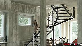 Tight Petite Teen Ass Takes Huge Cock Anal Pounding Hard