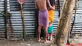 Why Does Married Bengali Bride Fuck Outdoor On Ranch With Friend?