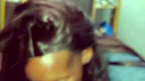 Daddy Boss Films Black Slut's Epic Close-Up Blowjob