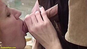 Hairy granny takes first rough extreme big cock pounding