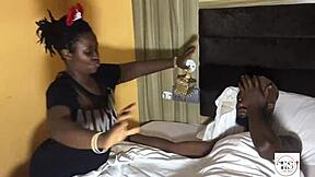 sexy plump asian big tits ghost babe fingers spanks fat ass for black cock.