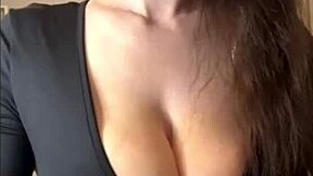 stepmom's big tits nipples licked till you explode cum now!