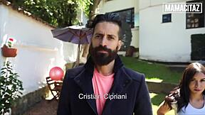 thick curvy latina maria calor with huge tits massages logan salamanca into doggystyle pounding!