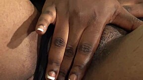Rachelle's naughty cameroonian pussy fantasy turns real with neighbor's cock