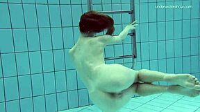 Petite Russian Teen Anna Netrebko Teases Wet in Bikini Pool