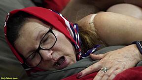 granny's ass destroyed by huge cock 😱 extreme rough anal!! 