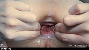 explosive apple anal gape and hardcore farts from latina teen doggystyle fetish day 3!