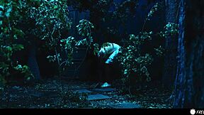 brunette latina freezes time on coco bae, sucks her tits in lesbian prank