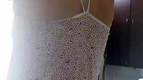 young wife homemade in thong tease