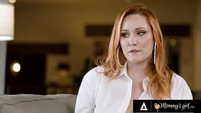 Mommy's girl maya woulfe licks stepmom taylor gunner's pussy mid-game!