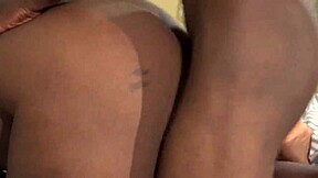 sexy black bbc pounds ebony babe in secret society fuck