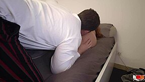 StepMom Swallows My Cum After Pussy Lick and Hard Fuck