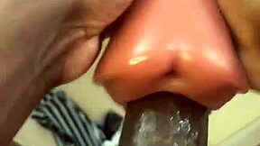 Oiled bbc toys stretch white pussy in full dorm vid! 😍🔥💦