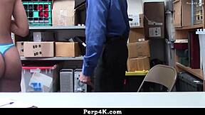 Arie Faye Shoplift Bust Cop Fucks Petite Teen