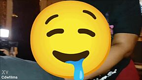 big booty babe licks balls spits and sucks till cum explosion