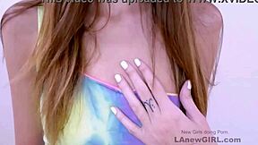 skinny model, wanna see her fucked on sofa?