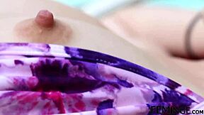 students get playful rubbing together