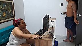 what happens when stepdad leaves? mommy rides young cock hard