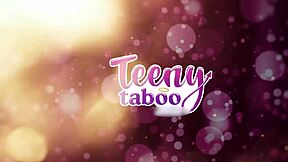 old guy stretches young friend's tight ass in hot taboo scene