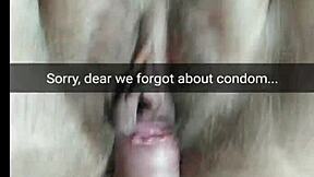 gf lets him creampie her ovulating pussy cuckold milky mari