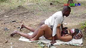 she begs for rough creampie gangbang bending over in the wild bush with big black cocks