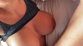 Big fat dick shocks blonde deepthroat after smoky toy play!