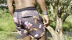 Albina barebacks stranger in woods after his stroke session