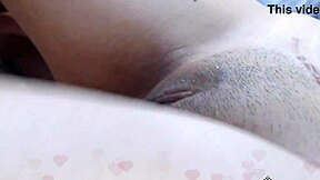 that nerdy old guy slurps on the young busty girl's juicy pussy