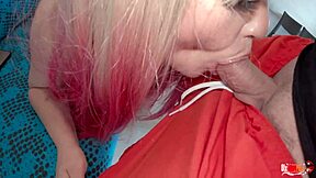 my stepsis grabbed my cock instead of candy i came right in her mouth!!