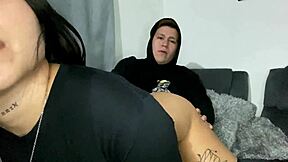 Berk cums inside my big pussy lips after cowgirling him 😍💦