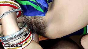 Naughty Indian Bhabhi Begs Neighbor For Deep Pussy Lick And Hardcore Threesome Fuck