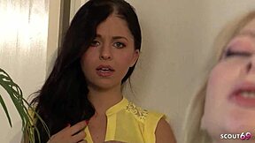 skinny girl next door amor hilton takes first whitezilla monster cock deepthroat