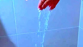 wanna watch this brazilian beauty's wet thong shower tease?