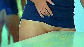 i rubbed my wet pussy so hard on that desk corner it felt amazing