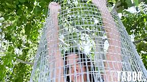 Petite teen upskirt in cage begs jennifer white for zac wild release