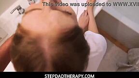 stepdadtherapy maya kendrick sucks huge cock on cam