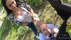 Wife forces friend to sloppy suck my cock and swallow huge face cum load