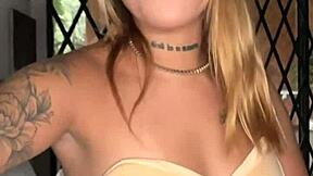 oh man petite latina's natural tits jiggle during her sloppy deepthroat casting pov blow on monster cock