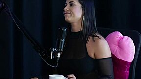 val mineirinha shines in swing cast sheer red with bisexual brs glamour