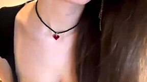 hey neighbor's big natural tits milf masturbates pussy on webcam homemade