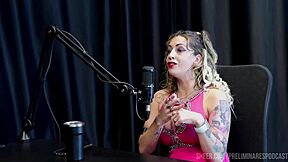 julia fontanelli's hottest podcast moments with bia hot part 3 sheer red