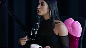 val mineirinha shines in swing cast sheer red with bisexual brs glamour