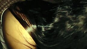 sri lankan girlfriend cheats riding boyfriend's cock doggystyle while husband works office