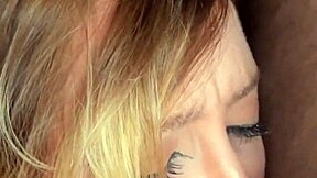 oh man petite latina's natural tits jiggle during her sloppy deepthroat casting pov blow on monster cock