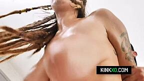 Indica Flower Twerks Juicy Ass in Rough Pussy Pound