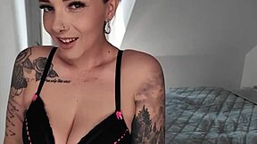 wanna grab this tattooed german redhead's sexy ass and small waist?